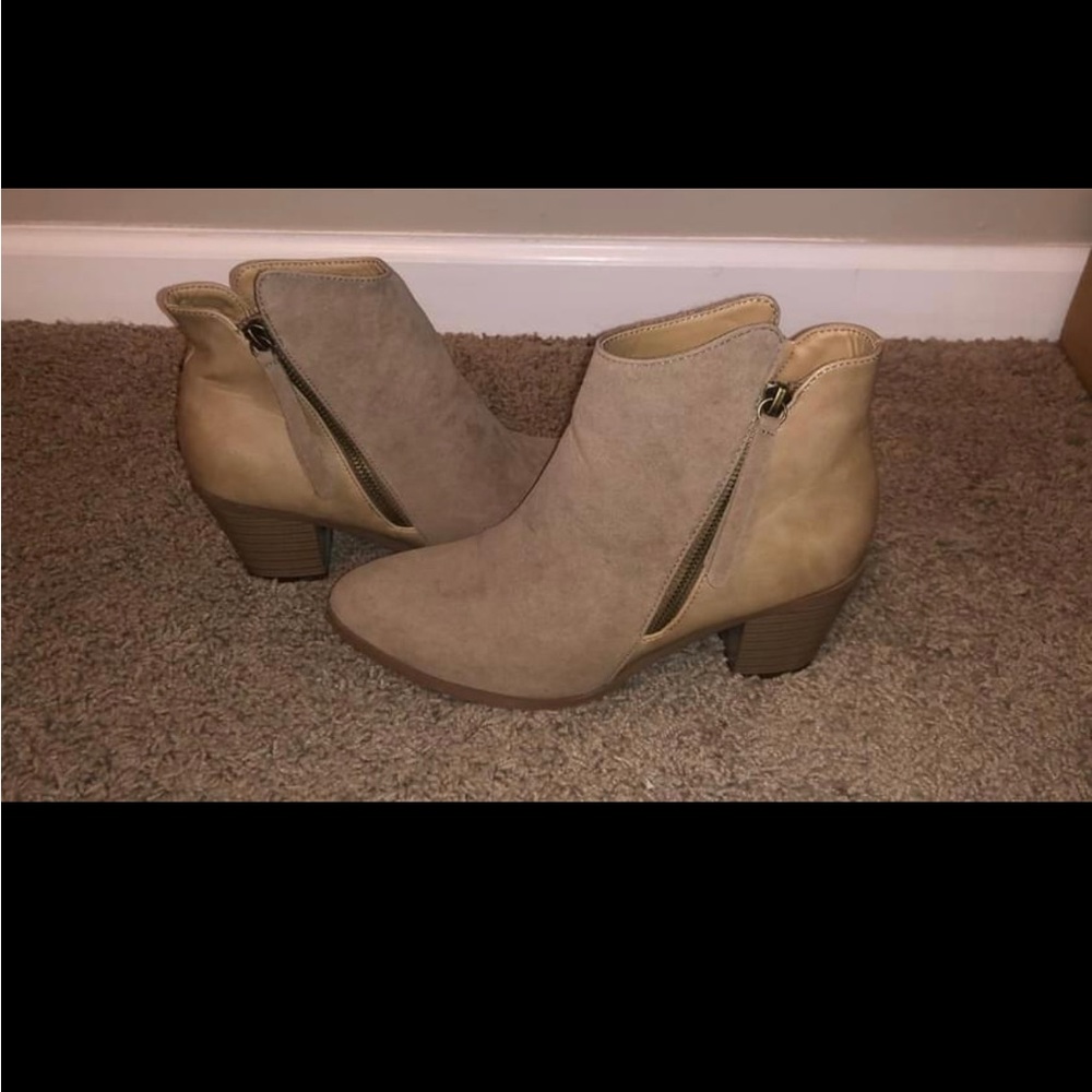 Tan Booties!